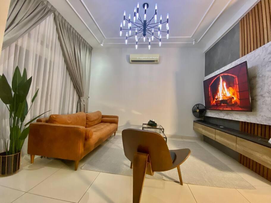 Luxury 2-Storey Terrace House Near Ioi City Mall Putrajaya Exterior foto